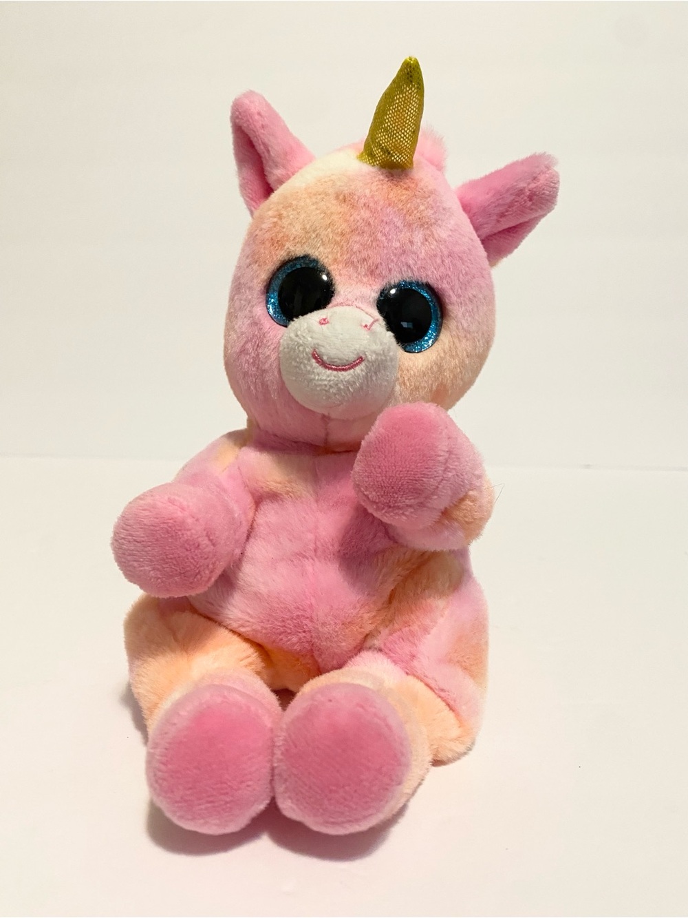Ty Beanie Bellies Babies Skylar Unicorn Plush Beanbag Stuffed Animal Toy 7”